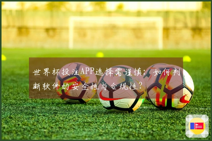 世界杯投注APP选择需谨慎：如何判断软件的安全性与合规性？